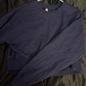 Fabletics cropped crew neck